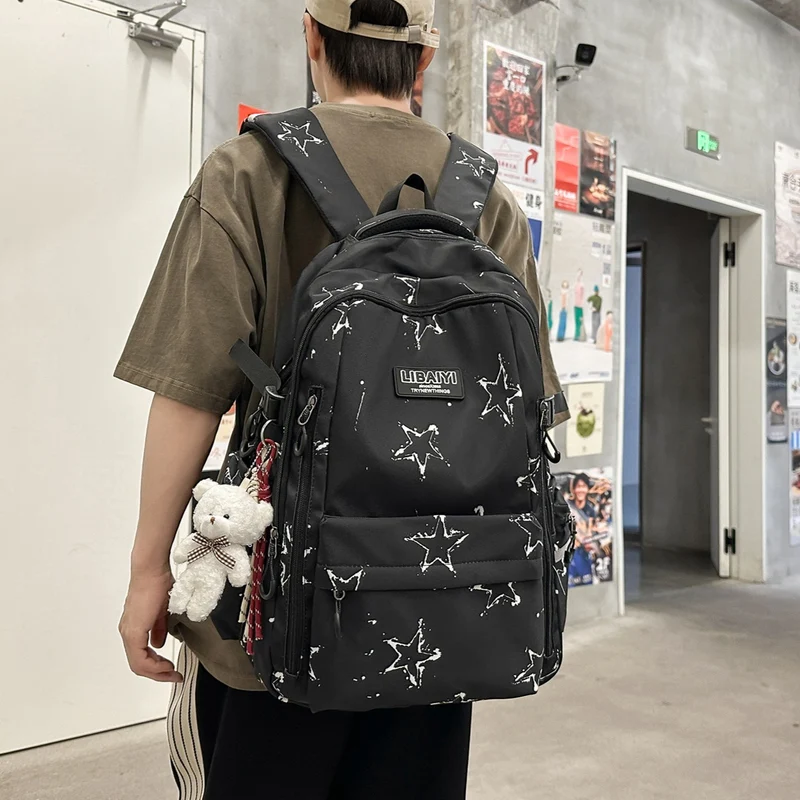 Multifunktionaler Rucksack mit Sternmuster Karnz