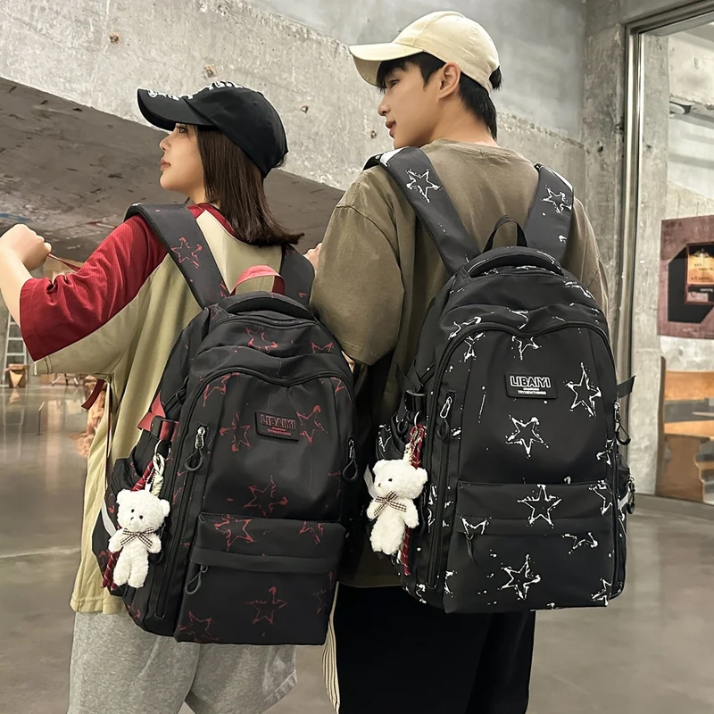 Multifunktionaler Rucksack mit Sternmuster Karnz