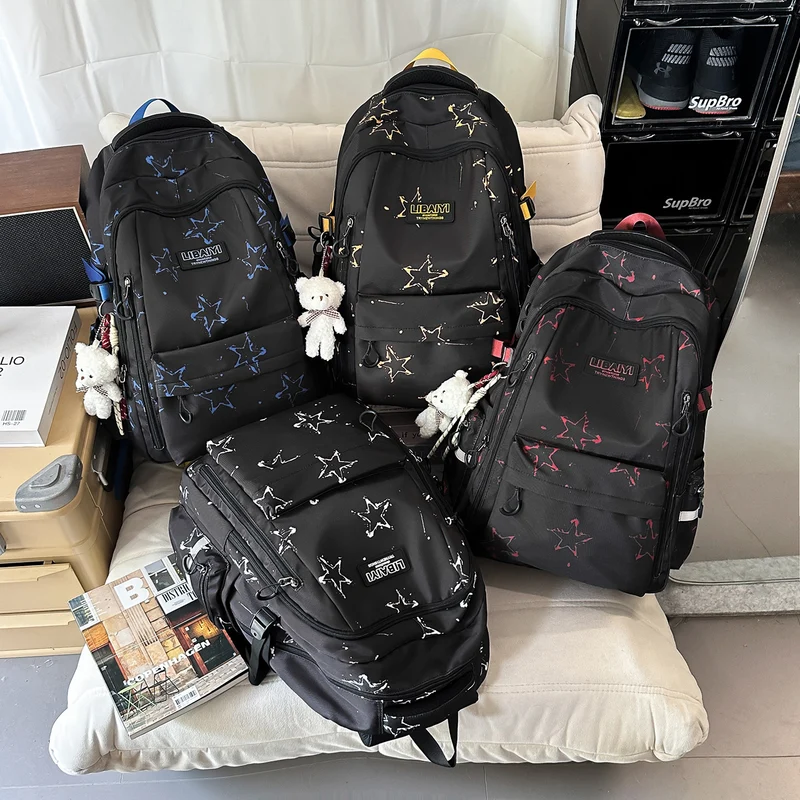 Multifunktionaler Rucksack mit Sternmuster Karnz