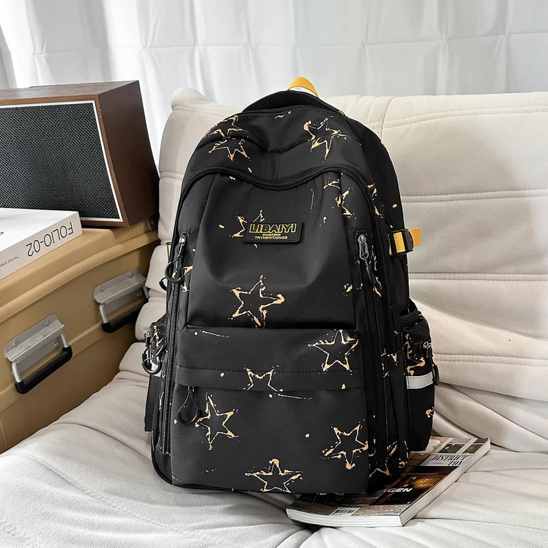 Multifunktionaler Rucksack mit Sternmuster Karnz