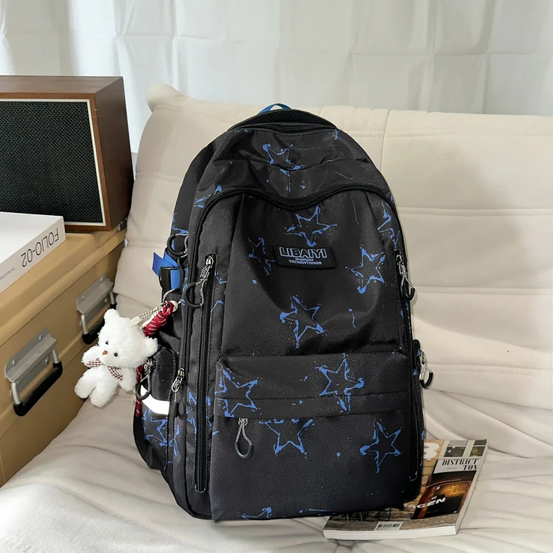 Multifunktionaler Rucksack mit Sternmuster Karnz