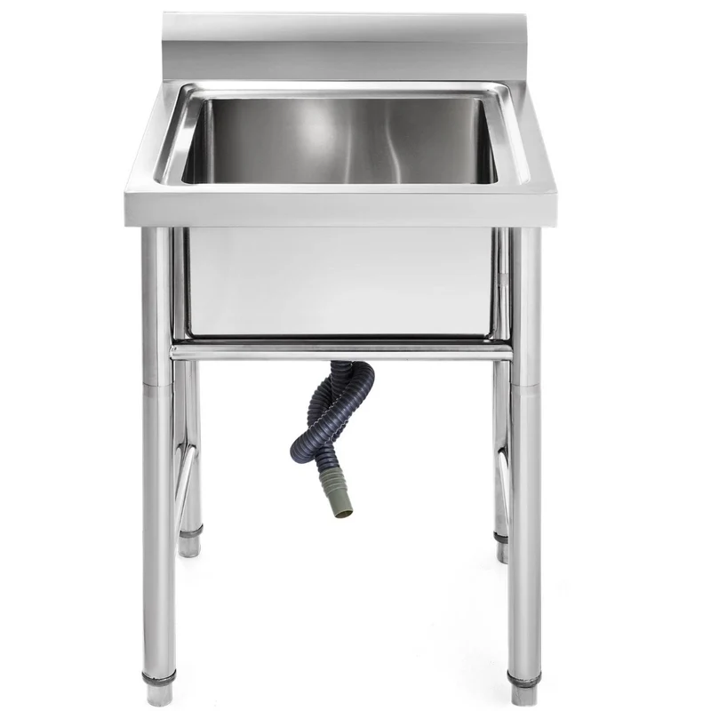 Edelstahlspüle Spülschrank Spülbecken Spültisch Waschbecken