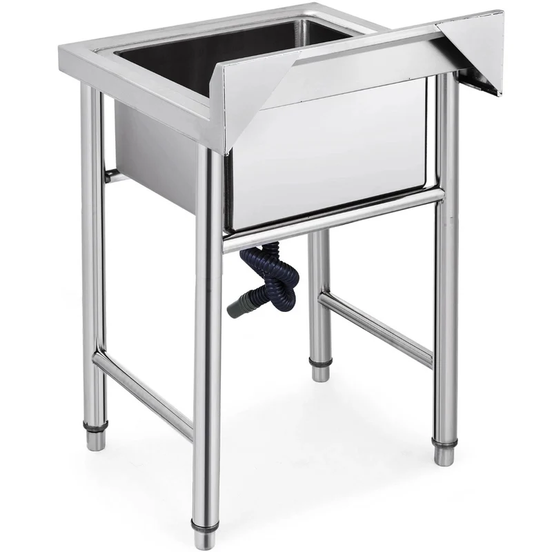 Edelstahlspüle Spülschrank Spülbecken Spültisch Waschbecken