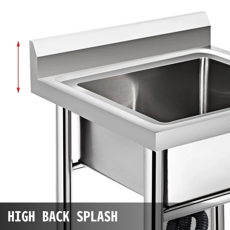 Edelstahlspüle Spülschrank Spülbecken Spültisch Waschbecken