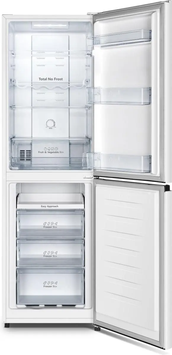 Hisense 256L Kühl-Gefrierkombination, freistehend – Weiß | RB327N4BWE