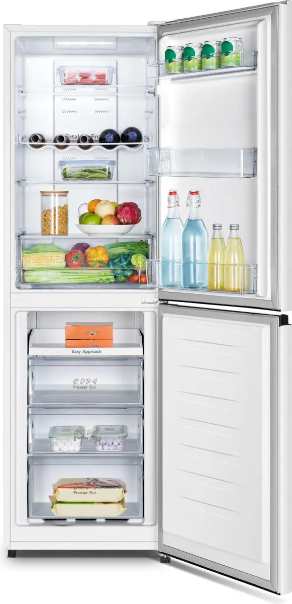 Hisense 256L Kühl-Gefrierkombination, freistehend – Weiß | RB327N4BWE