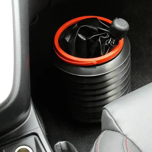Faltbare Müllsackbox fürs Auto