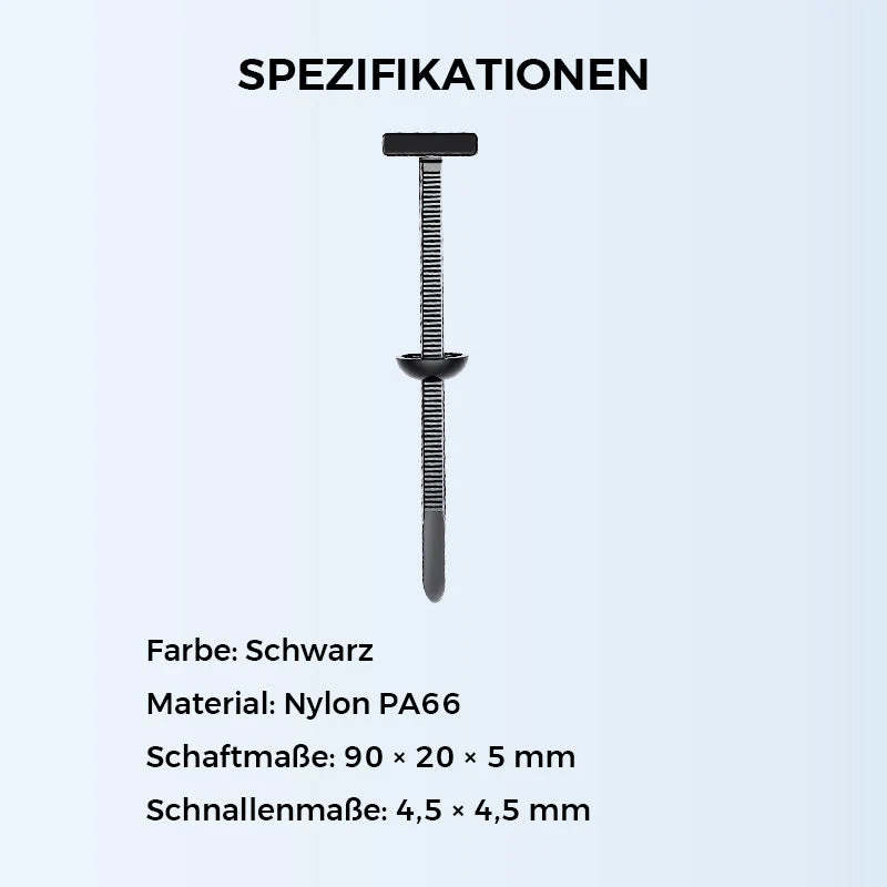 ⏳Begrenzte Zeit 50% Rabatt💥Universal-Kabelbinderschnalle aus Nylon