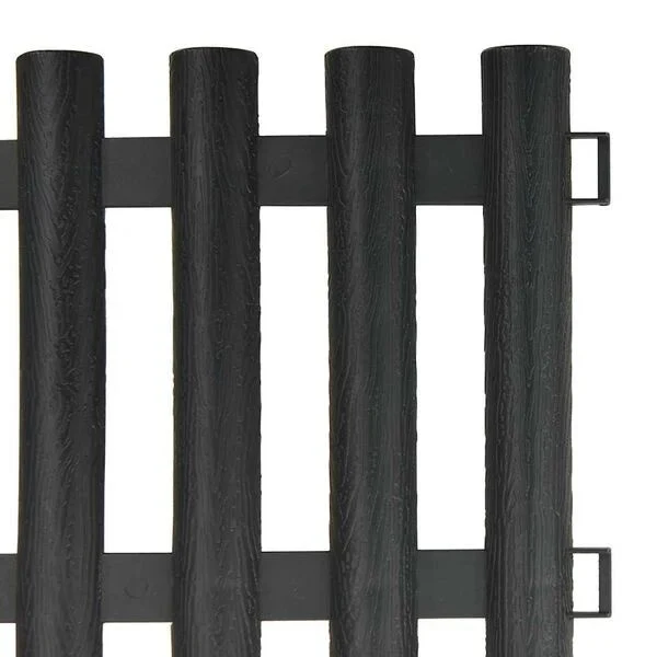 Zaun Abgrenzung Gartenzaun 17x Gartendeko Beet