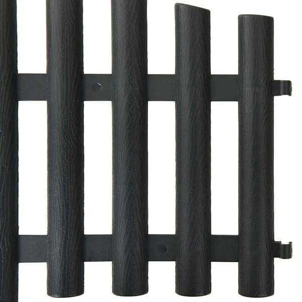 Zaun Abgrenzung Gartenzaun 17x Gartendeko Beet
