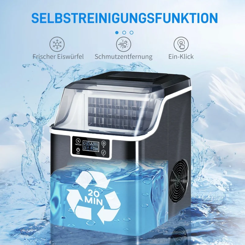 Eiswürfelmaschine Eiswürfelspender Gastronomie Outdoor Party