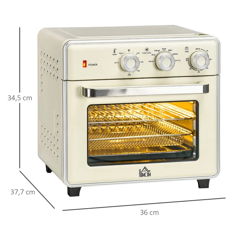 Miniofen Backblech Backrost 1400W Küchenarmaturen Küche