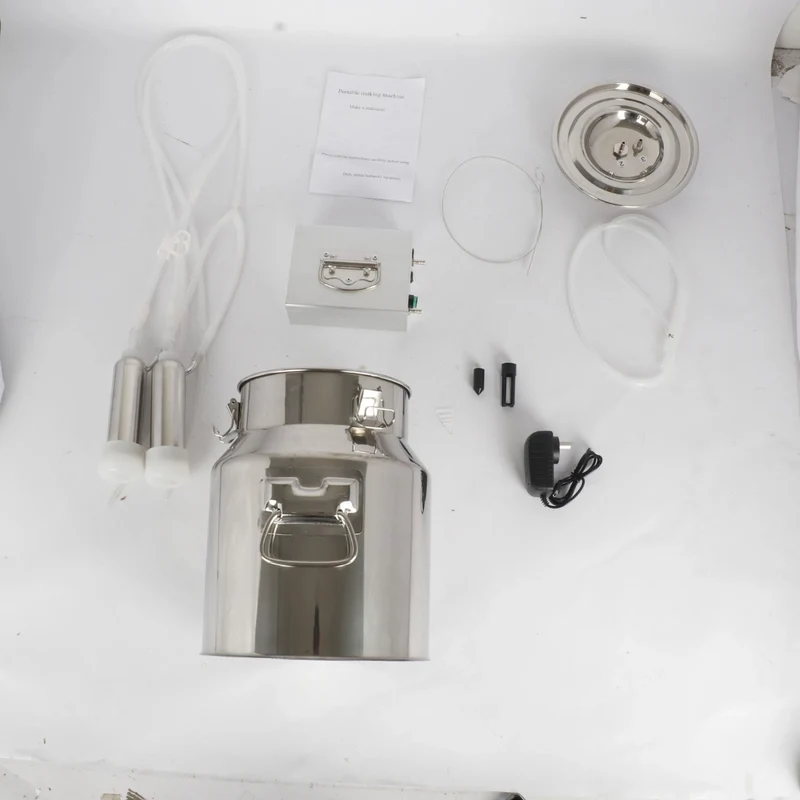 Elektrische Melkmaschine Melkausrüstung 14L Impulsmelker