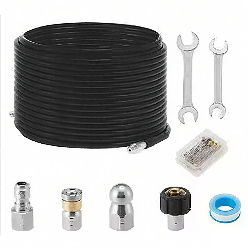 🔥Solange der Vorrat reicht 40 % Rabatt!🎉5800PSI Abwasserspüler-Kit für Hochdruckreiniger