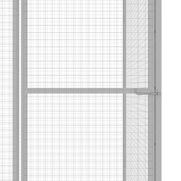 Katzenkäfig 3x3x2,5m Voliere Haustiere Zubehör Käfig