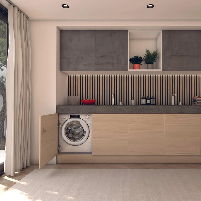 Hoover H-Wash 300 9kg 1400 U/Min Einbauwaschmaschine – Weiß | HBW 49TAMEJ-80