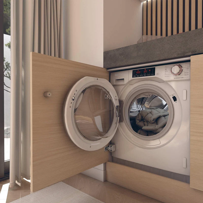 Hoover H-Wash 300 9kg 1400 U/Min Einbauwaschmaschine – Weiß | HBW 49TAMEJ-80