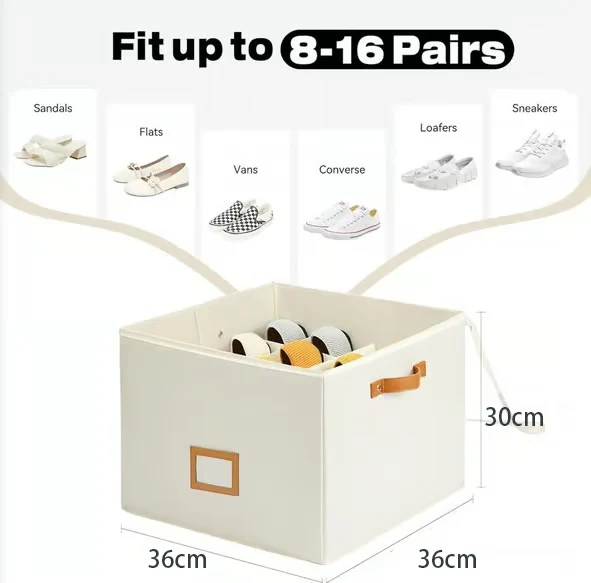 ⏳Begrenzte Zeit 60% Rabatt💥Schuh-Organizer aus Stoff, Aufbewahrungsbox
