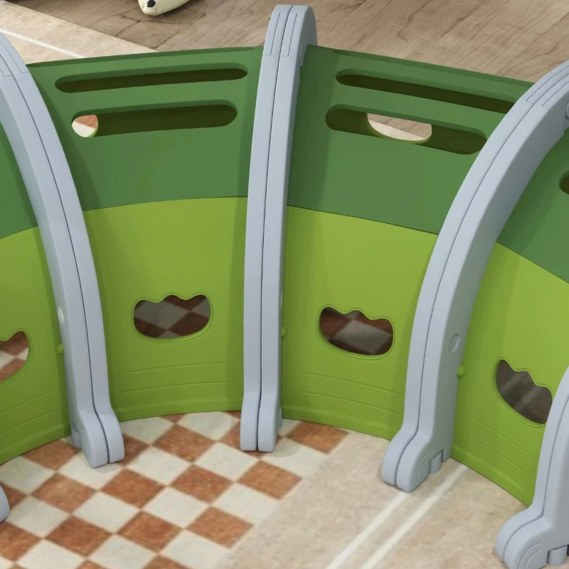 Krabbeltunnel Kinderspielzeug Spieltunnel 194cm Krokodiltunnel