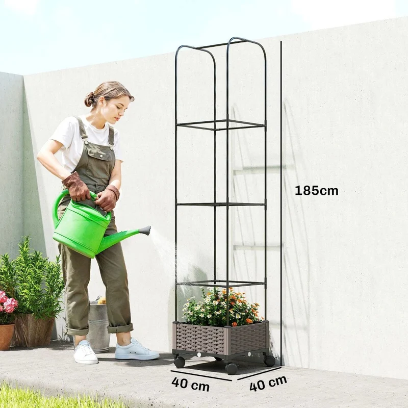 Hochbeet Blumenkasten Gartenbeet Pflanzenbeet Gartenpflege