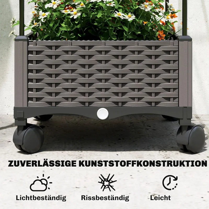 Hochbeet Blumenkasten Gartenbeet Pflanzenbeet Gartenpflege