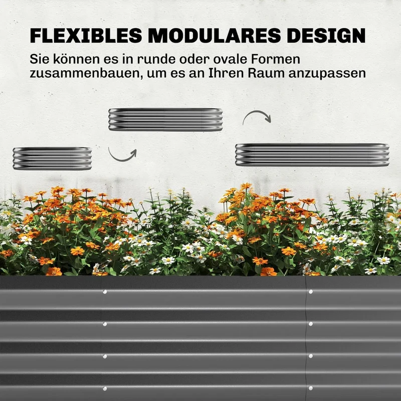 Hochbeet Rankgitter Pflanzkasten Handschuhe Gartenpflege Pflanzenbeet