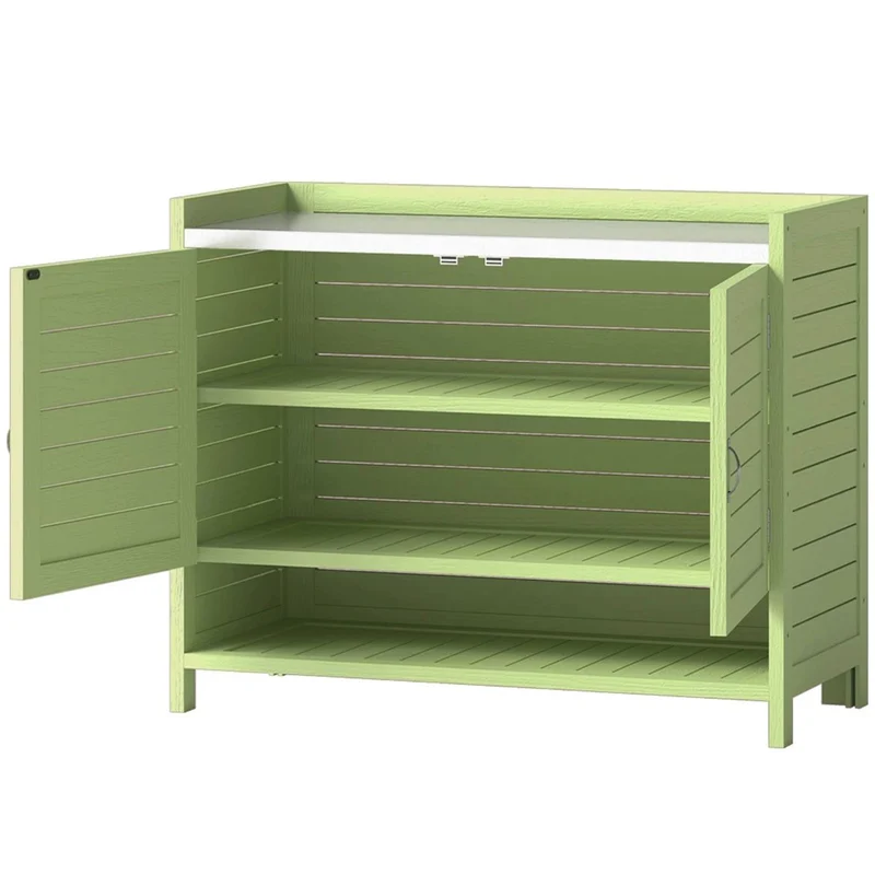 Pflanztisch Unterschrank Gartenschrank Arbeitsplatte Terrassenschrank