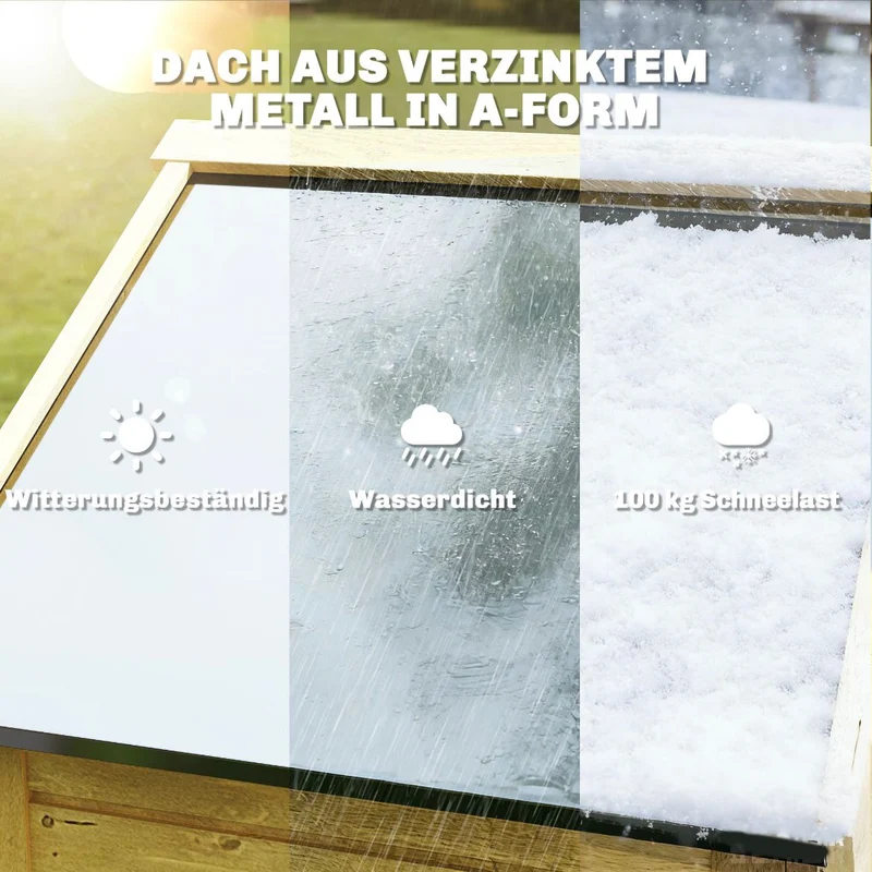 Gartenschrank Aufbewahrung Geräteschuppen Verstellbar Ablage Garten