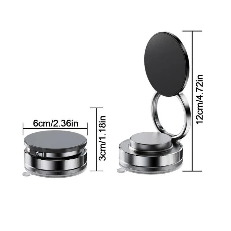 🔥Mehr kaufen, mehr sparen🔄360° verstellbarer magnetischer Handyhalter mit Saugnapf📱🚗