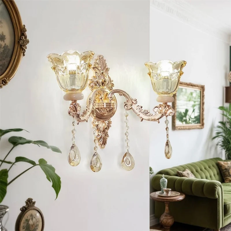 Antike Wandleuchte Dimmbar Vintage Wandlampe Wandbeleuchtung