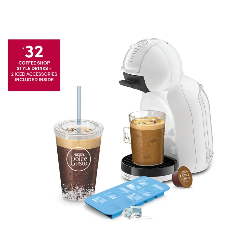 DeLonghi Nescafé Dolce Gusto Mini Me 2 Kaffeemaschine – Weiß | EDG335.W2CAPS