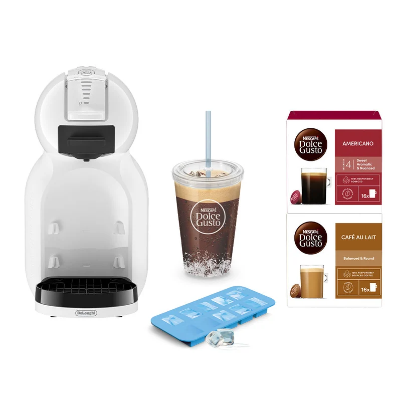 DeLonghi Nescafé Dolce Gusto Mini Me 2 Kaffeemaschine – Weiß | EDG335.W2CAPS