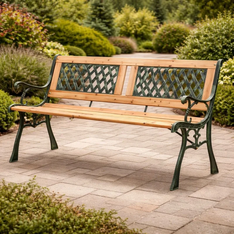 Antik Gartenbank Bank Sitzbank Balkon Terrasse Outdoor