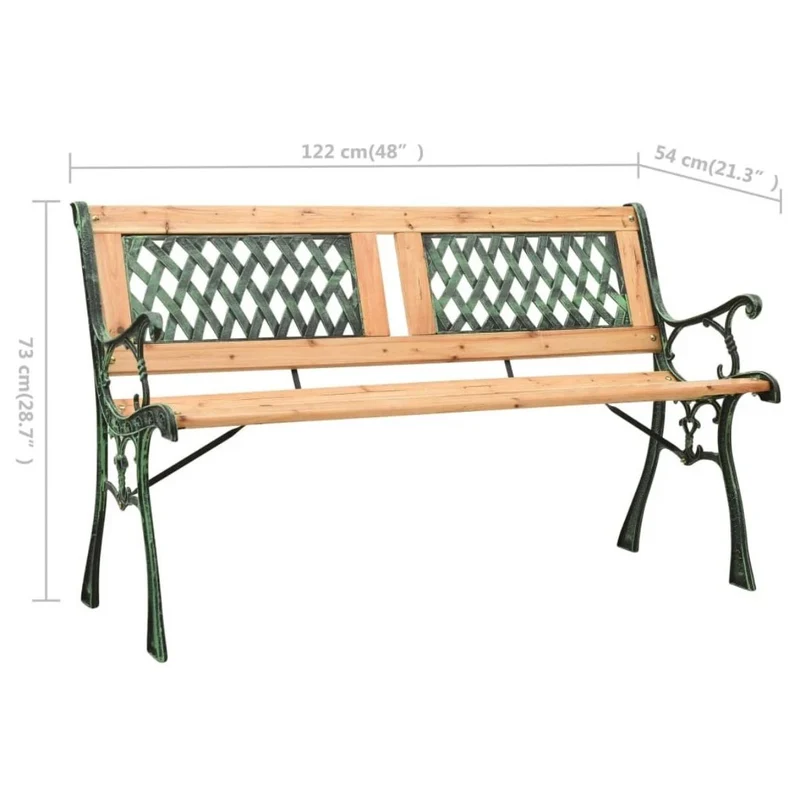 Antik Gartenbank Bank Sitzbank Balkon Terrasse Outdoor