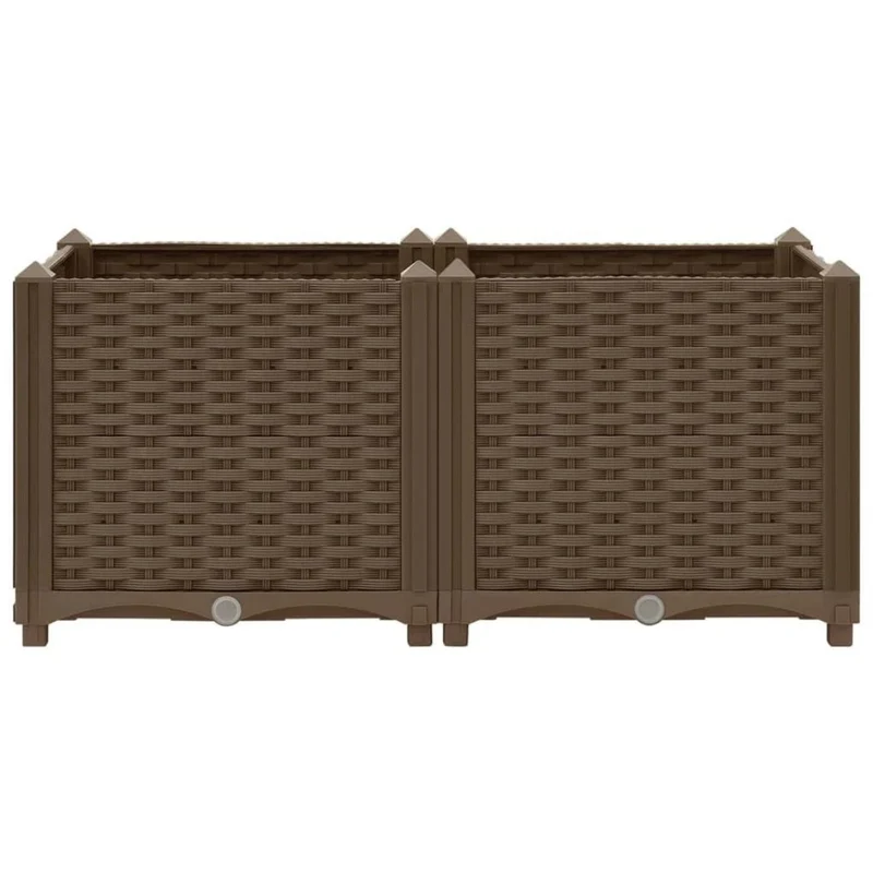 Pflanzkübel Blumenkübel Pflanzcontainer Pflanzgefäße 80x40x38cm