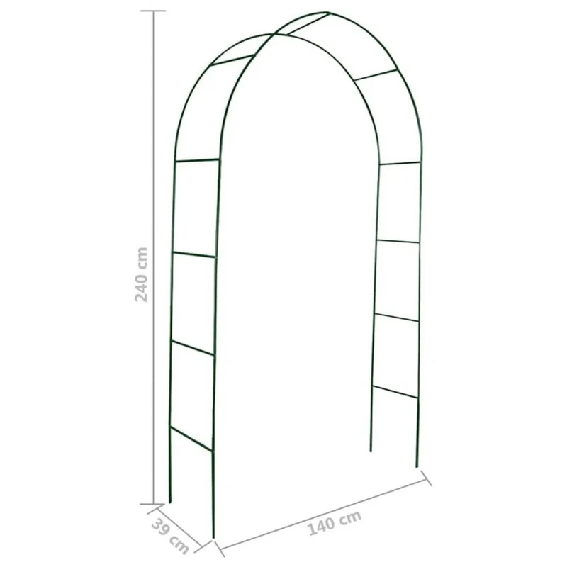 2x Rosenbogen Rankgitter Torbogen Gartenbogen Rankhilfe Spalier