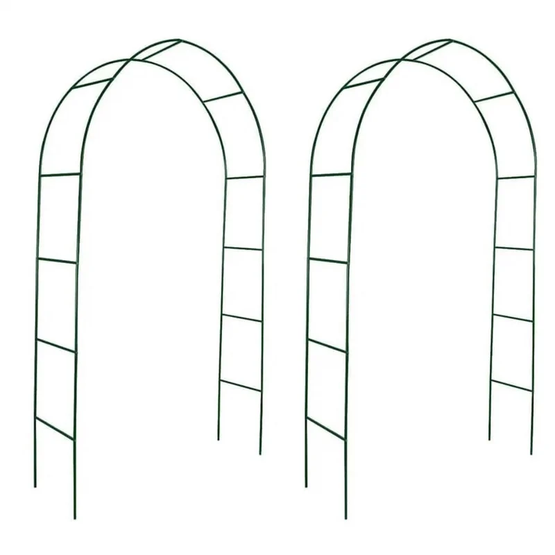 2x Rosenbogen Rankgitter Torbogen Gartenbogen Rankhilfe Spalier