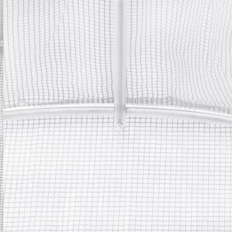Gewächshaus 12m² Foliengewächshaus Treibhaus Garten 4x3x2m