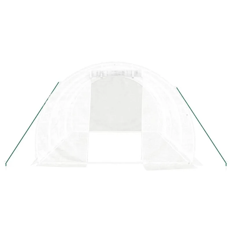 Gewächshaus 12m² Foliengewächshaus Treibhaus Garten 4x3x2m