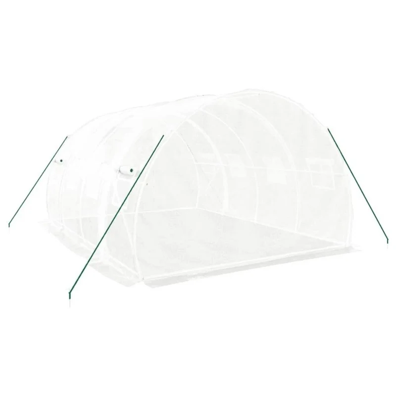 Gewächshaus 12m² Foliengewächshaus Treibhaus Garten 4x3x2m