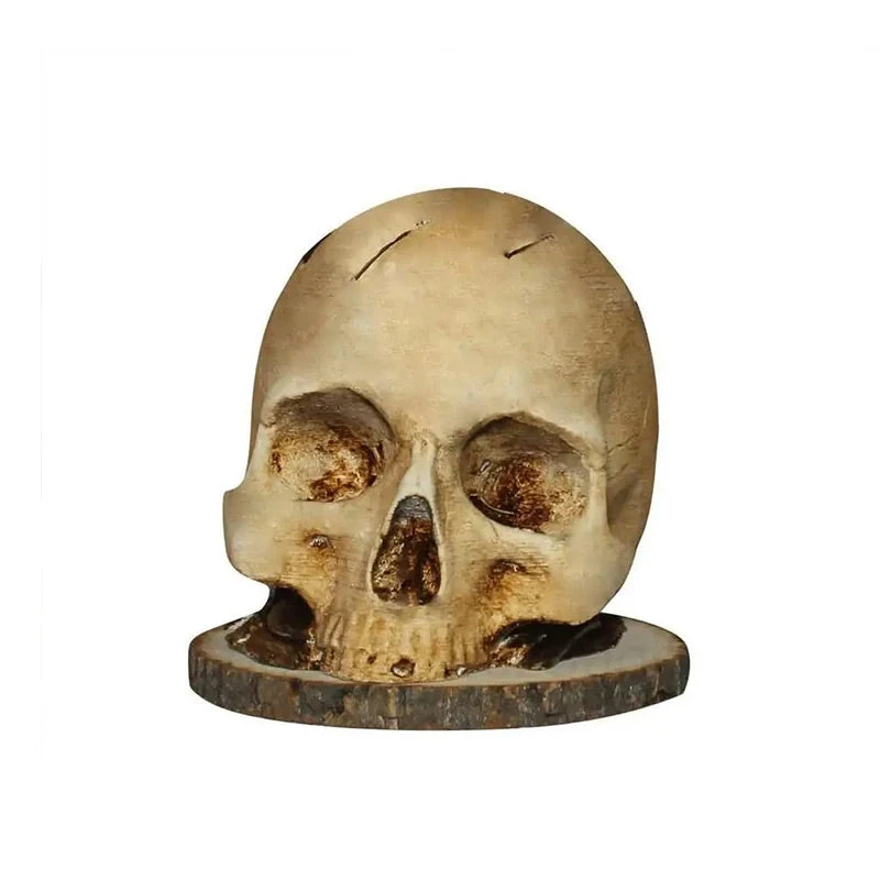 💀Kreativer Totenkopf-Messerhalter aus Harz🔥🔥