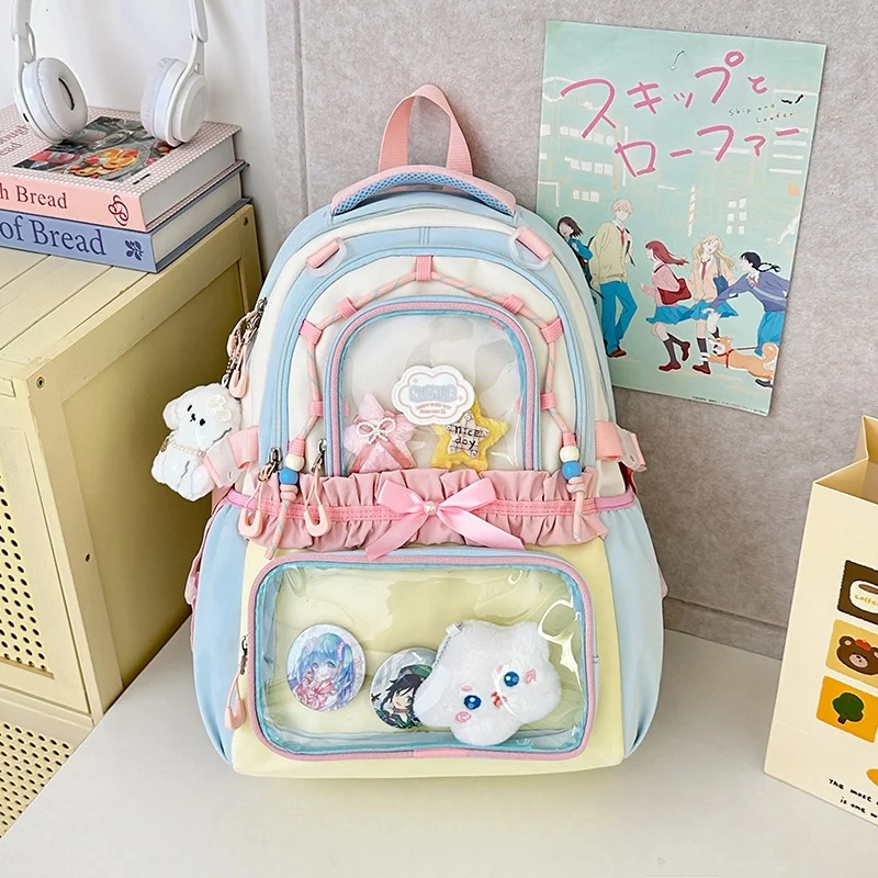 Multi-Funktionaler Transparenter Front-Rucksack Karnz