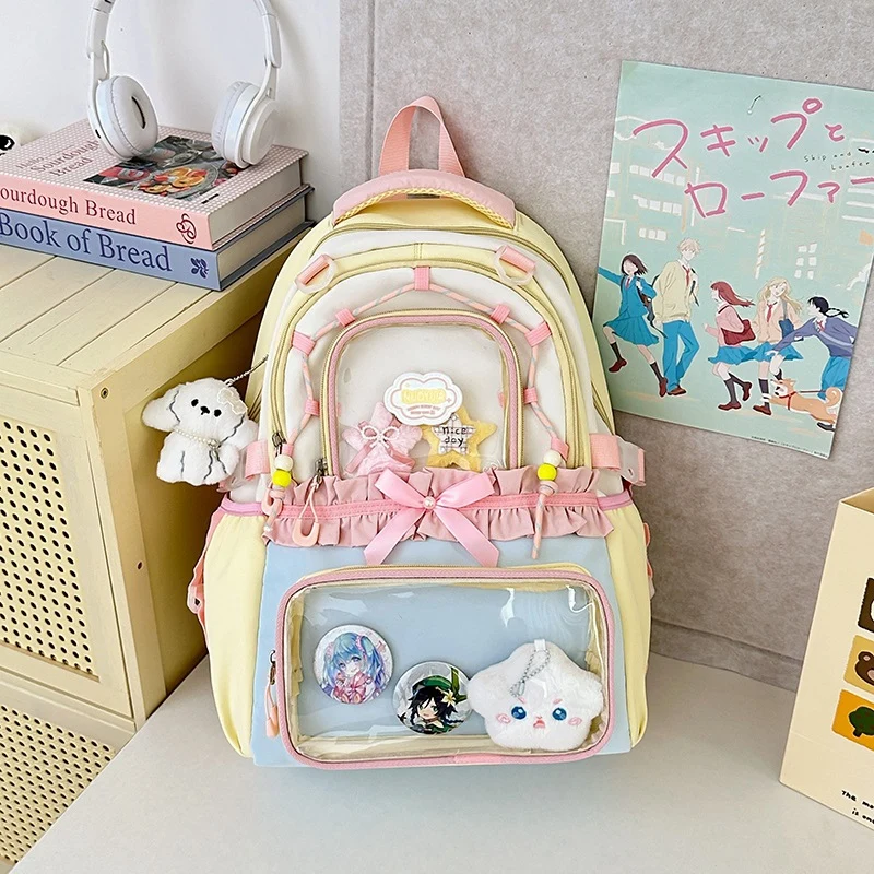 Multi-Funktionaler Transparenter Front-Rucksack Karnz