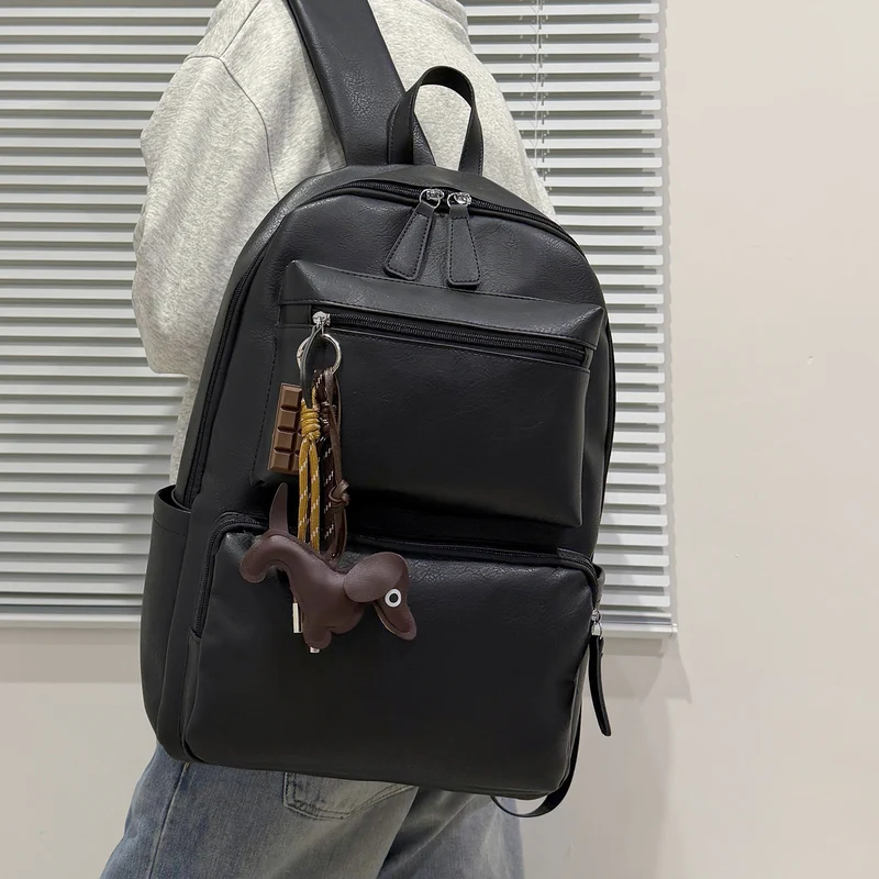 Moderner Leder-Rucksack Karnz