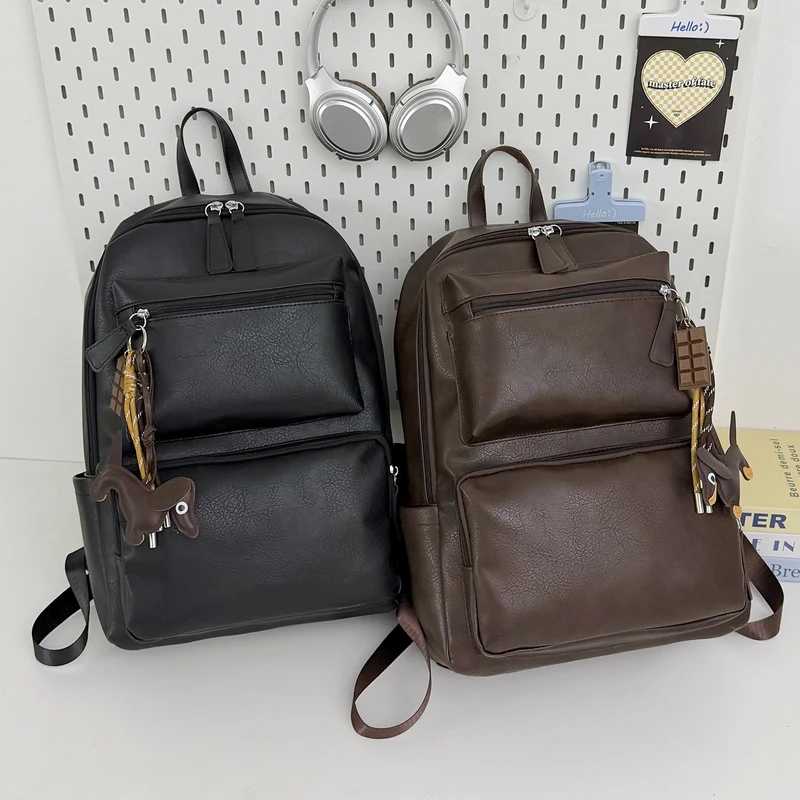 Moderner Leder-Rucksack Karnz