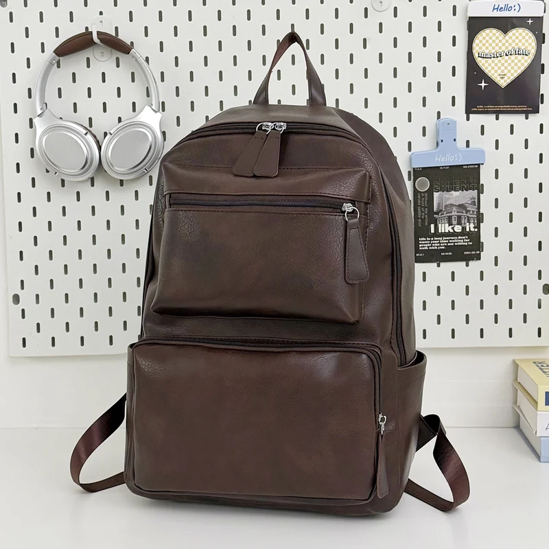 Moderner Leder-Rucksack Karnz