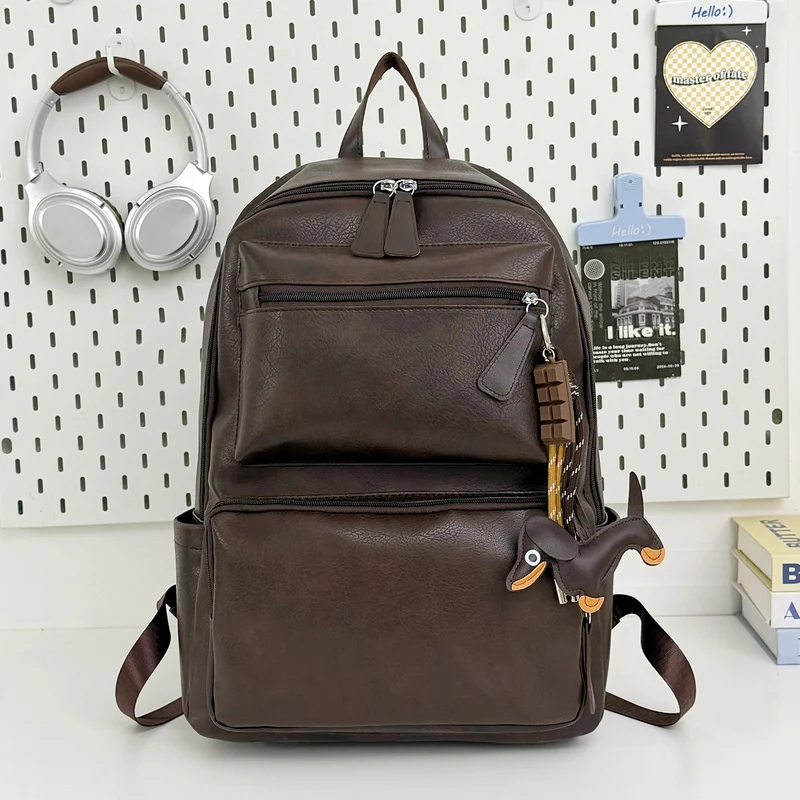 Moderner Leder-Rucksack Karnz