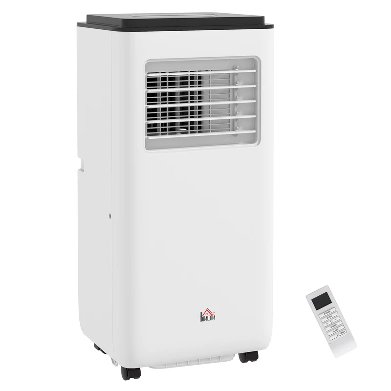 8000 BTU Portable AC for 345 Sq Ft, 3-in-1 with Remote & Window Kit, White