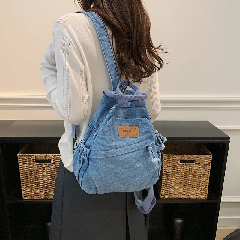 Multifunktionaler lässiger Kordelzug-Rucksack Karnz