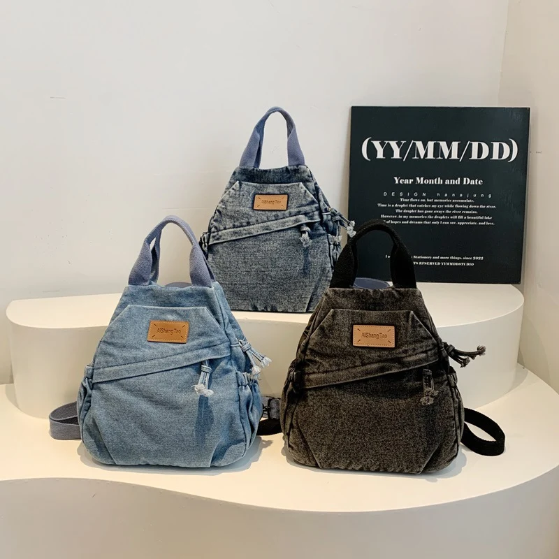 Multifunktionaler lässiger Kordelzug-Rucksack Karnz